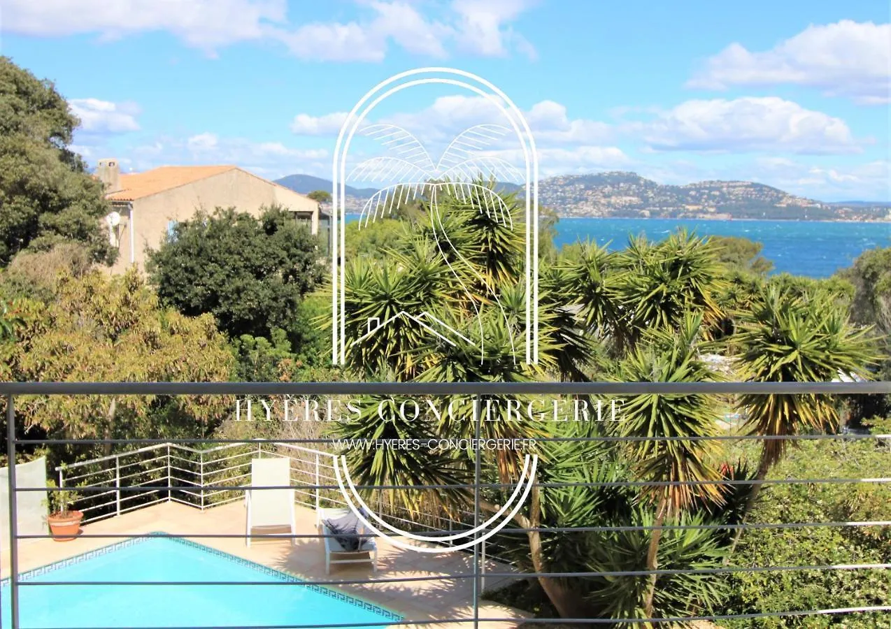 Villa L'Arbanaise Vue Mer Piscine Presqu'Ile Giens By Hc Йер
