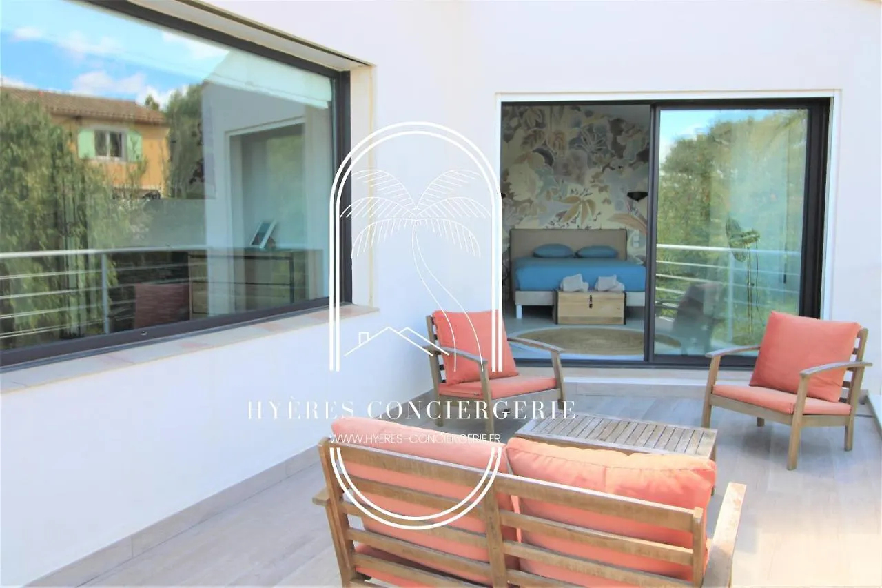 Villa L'Arbanaise Vue Mer Piscine Presqu'Ile Giens By Hc Йер Франция