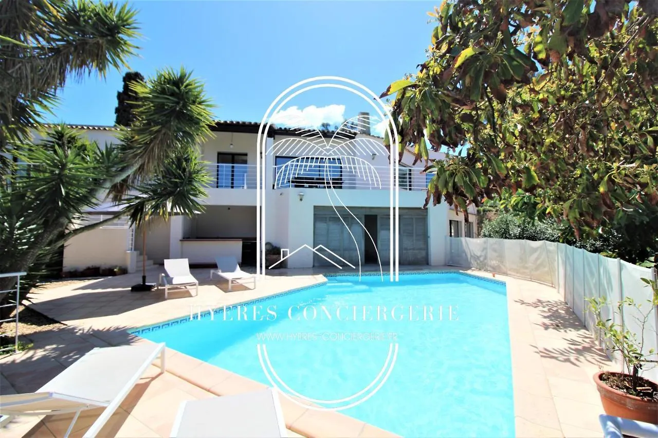 Villa L'Arbanaise Vue Mer Piscine Presqu'Ile Giens By Hc Йер